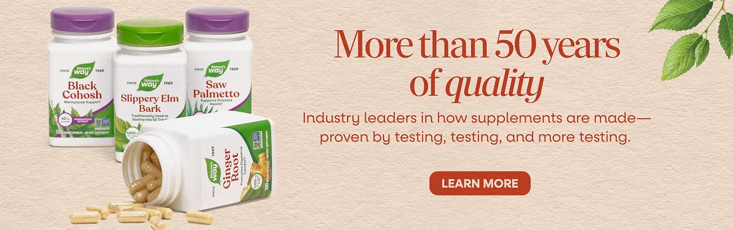 Nature’s Way | Inspired by the Power of Nature – 55+ Years Trusted Herbal Wellness Supplements
