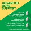 image:imageNatures Way Alive Calcium Bone Support Tablets Max Absorption Calcium Supplement with Vitamins D3 K2 amp Magnesium Promotes Bone Health and Bone Density Gluten Free 120 Tablets60 Count Pack of 1