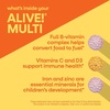 image:imageNatures Way Alive Childrens Chewable Multivitamin Kids Multivitamin with Orchard Fruits and Garden Veggies Powder Blend Daily Kids Vitamins for Nutritional Support Cherry Flavor 120 Tablets120 Count Pack of 1
