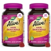 image:imageNatures Way Alive Hair Skin amp Nails Gummies with Collagen and Biotin Advanced Beauty Formula Supplement with Antioxidant Vitamins C amp E Strawberry Flavored 60 GummiesStrawberry