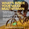 image:imageNatures Way Alive Max3 Potency Daily Multivitamin with Iron High Potency Adult Multivitamins to Support Cellular Energy Metabolism Heart and Muscle Function for Women amp Men 180 Tablets90 Count Pack of 1