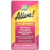 image:imageNatures Way Alive Max3 Potency Womens Complete Multivitamin Supports Energy Metabolism Heart amp Bone Health with BVitamins Including Methylated B12 and Folate 90 Tablets