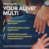 image:imageNatures Way Alive Mens 50 Plus Premium Gummy Multivitamin Supports Healthy Heart Brain amp Muscle Function with High Potency BVitamins Vitamin A C D3 amp Selenium Fruit Flavored 75 Gummies75 Count Pack of 1