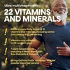 image:imageNatures Way Alive Ultra Potency Multivitamin for Men 50 Plus Complete High Potency Formula with Vitamin D3 C E Methyl B12 Supports Cellular Energy Heart Brain and Eye Health 60 Tablets150 Count Pack of 1
