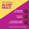 image:imageNatures Way Alive Womens Multivitamin Gummy Daily Chewable Multivitamins for Women Vitamins A C D3 E BVitamins Supports Immune Heart amp Muscle Function Mixed Berry Flavored 130 Gummies150 Count Pack of 1