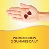 image:imageNatures Way Alive Zero Sugar Womens Gummy Multivitamins Energy Metabolism Hair Skin Nails BVitamins No Sugar Alcohols PlantBased Sweeteners Strawberry Flavored 80 Gummies