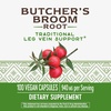 image:imageNatures Way Butchers Broom Traditional Herb 720 mg per 2Capsule Serving NonGMO Project Verified 100 Vegan Capsules Packaging May Vary100 Count Pack of 2