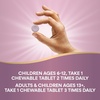 image:imageNatures Way Kids Cold Relief Chewables Umcka Ages 6 Shortens Duration and Reduces Severity MultiSymptom Cold Remedy NonDrowsy Cherry Flavored 30 Tablets