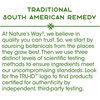 image:imageNatures Way PAU dArco Inner Bark Traditional South American Herb 2180 mg per 4Capsule Serving NonGMO Project Verified 180 Capsules Packaging May VaryUnflavoured