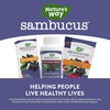 image:imageNatures Way Sambucus Advanced Immune Capsules with Black Elderberry Vitamin C Vitamin D Echinacea and Zinc Immune System Support with EpiCor 80 Capsules