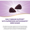 image:imageNatures Way Sambucus Zero Sugar Elderberry Gummies Immune Support Gummy for Adults amp Kids Ages 4 with Black Elderberry Extract Vitamin C Vitamin D3 and Zinc Zero Sugar 70 Gummies70 Count Pack of 2