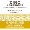 image:imageNatures Way Zinc Lozenges with Vitamin C amp Echinacea Zinc Supplements for Men and Women Convenient Lozenge Supports Immune Health and Function Vegan Wild Berry Flavored 60 Count60 Count Pack of 2