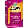 image:imageNatures Way Alive Complete Premium Prenatal Multivitamins for Women Healthy Eye and Brain Development 60 Vegan Softgels
