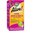 image:imageNatures Way Alive Hair Skin and Nails with Collagen 75 mg amp Biotin 2500 mcg per 2softgels Dietary Supplement for Healthy Hair Skin and Nails Support 60 Softgels Packaging May Vary