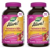 image:imageNatures Way Alive Womens 50 Plus Multivitamin Gummy Daily Chewable Multivitamins with BVitamins Vitamin D3 Calcium Supports Heart Brain amp Bone Health Mixed Berry Flavored 150 Count150 Count Pack of 2
