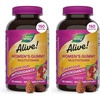 image:imageNatures Way Alive Womens Multivitamin Gummy Daily Chewable Multivitamins for Women Vitamins A C D3 E BVitamins Supports Immune Heart amp Muscle Function Mixed Berry Flavored 130 Gummies150 Count Pack of 2