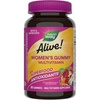 image:imageNatures Way Alive Womens Multivitamin Gummy Daily Chewable Multivitamins for Women Vitamins A C D3 E BVitamins Supports Immune Heart amp Muscle Function Mixed Berry Flavored 130 Gummies60 Count Pack of 1