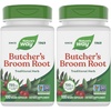 image:imageNatures Way Butchers Broom Traditional Herb 720 mg per 2Capsule Serving NonGMO Project Verified 100 Vegan Capsules Packaging May Vary100 Count Pack of 2