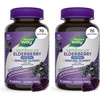 image:imageNatures Way Sambucus Zero Sugar Elderberry Gummies Immune Support Gummy for Adults amp Kids Ages 4 with Black Elderberry Extract Vitamin C Vitamin D3 and Zinc Zero Sugar 70 Gummies70 Count Pack of 2