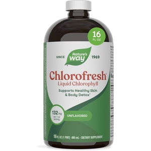 image:imageNatures Way Chlorofresh Liquid Chlorophyll Chlorophyllin Copper Complex Internal Deodorant Supplement Supports Healthy Skin and Detox Pathways Unflavored 16 fl ozUnflavoured