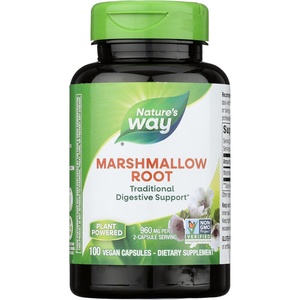 image:imageNatures Way Premium Herbal Marshmallow Root 960 mg per Serving 100 VCaps