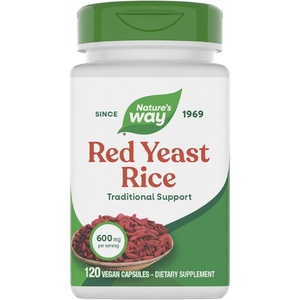 image:imageNatures Way Red Yeast Rice Traditional Support 600 mg per Serving Vegan 120 Capsules Packaging May Vary