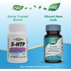 image:imageNatures Way 5HTP L5Hydroxytryptophan Helps Make Serotonin to Promote a Positive Outlook Vitamin B6 Vitamin C Griffonia Bean Extract 60 Tablets Packaging May Vary30 Count Pack of 1