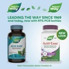image:imageNatures Way Acid Ease Digestive Support Supplement for Sensitive Stomachs Marshmallow Root Extract Slippery Elm Bark Digestive Enzymes 180 Vegan Capsules Packaging May Vary