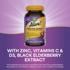 image:imageNatures Way Alive Immune Support Gummies with Elderberry Extract Vitamins C amp D3 Zinc No Gluten Grape amp Cherry Flavored 90 Vegetarian Gummies Packaging May Vary