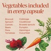 image:imageNatures Way Garden Veggies Vegetable Supplement Capsules PlantPowered Powder Blend Made with 12 Different Vegetables Green Superfood Veggie Blend for Daily Wellness 60 Capsules60 Count Pack of 1