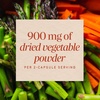 image:imageNatures Way Garden Veggies Vegetable Supplement Capsules PlantPowered Powder Blend Made with 12 Different Vegetables Green Superfood Veggie Blend for Daily Wellness 60 Capsules60 Count Pack of 1