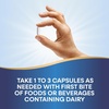 image:imageNatures Way Lactose Defense Digestive Enzymes Supports the Digestion of Dairy 690 mg lactase per 3Capsule Serving 100 Capsules Packaging May Vary