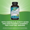 image:imageNatures Way Mega 369 Omega Blend Supports Healthy Skin Joints Cardiovascular Function Fish Flax Borage Oil 90 Lime Flavored Softgels Packaging May Vary90 Count Pack of 1