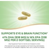 image:imageNatures Way MegaDHA Premium Fish Oil Supports Eye and Brain Function Omega3 EPA DHA Omega 3 Supplement 2000 mg Fish Oil per 2Softgel Serving 60 Softgels Packaging May Vary