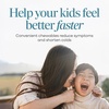 image:imageNatures Way Umcka Kids Cold Relief Chewables Homeopathic Cold Medicine and Remedy Shortens amp Reduces Severity of Cough Congestion amp Sore Throat for Children Ages 6 Cherry Flavored 10 Count10 Count Pack of 1