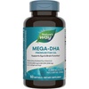 image:imageNatures Way MegaDHA Premium Fish Oil Supports Eye and Brain Function Omega3 EPA DHA Omega 3 Supplement 2000 mg Fish Oil per 2Softgel Serving 60 Softgels Packaging May Vary