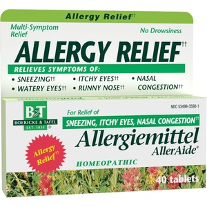 image:imageNatures Way Boericke amp Tafel Allergiemittel AllerAide Allergy Relief 40 Tablets