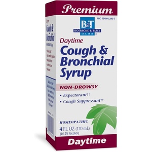 image:imageNatures Way Boericke amp Tafel Daytime Cough amp Bronchial Syrup Cough Suppressant and Expectorant NonDrowsy 4 fl oz
