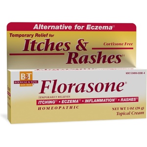 image:imageNatures Way Boericke amp Tafel Florasone Cardiospermum Cream Homeopathic Topical for Itching Eczema Inflammation Rashes No Cortisone 1 Oz