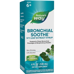image:imageNatures Way Bronchial Soothe Ivy Leaf Extract Syrup Supports Respiratory Health Supports Clear Bronchial Passages NonDrowsy 4 Fl Oz Packaging May Vary4 Fl Oz Pack of 1