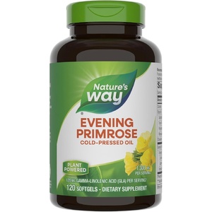 image:imageNatures Way Evening Primrose Oil Cold Pressed 120 mg GLA per Serving1 120 Softgels Packaging May Vary120 Count Pack of 1