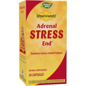 image:imageNatures Way Fatigued to Fantastic Adrenal Stress End StressRelated Fatigue Support 60 Count