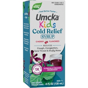 image:imageNatures Way Umcka Cold Relief Syrup for Kids 1 Shortens Duration amp Reduces Severity MultiSymptom Homeopathic Cold Remedy Phenylephrine Free Cherry Flavored 4 Fl Oz4 Fl Oz Pack of 1